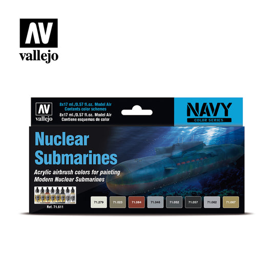 Vallejo Model Air Nuclear Submarines Set