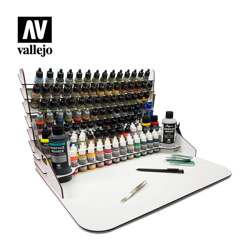 Vallejo Work Station and Vertical Storage (50x37cm)