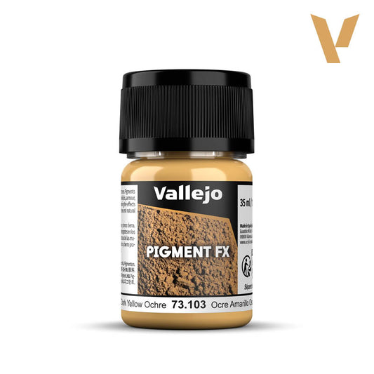 Vallejo Pigment FX Dark Yellow Ochre