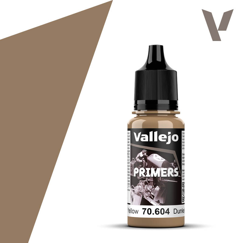 Vallejo Primer German Dark Yellow (RAL 7028) (18ml)