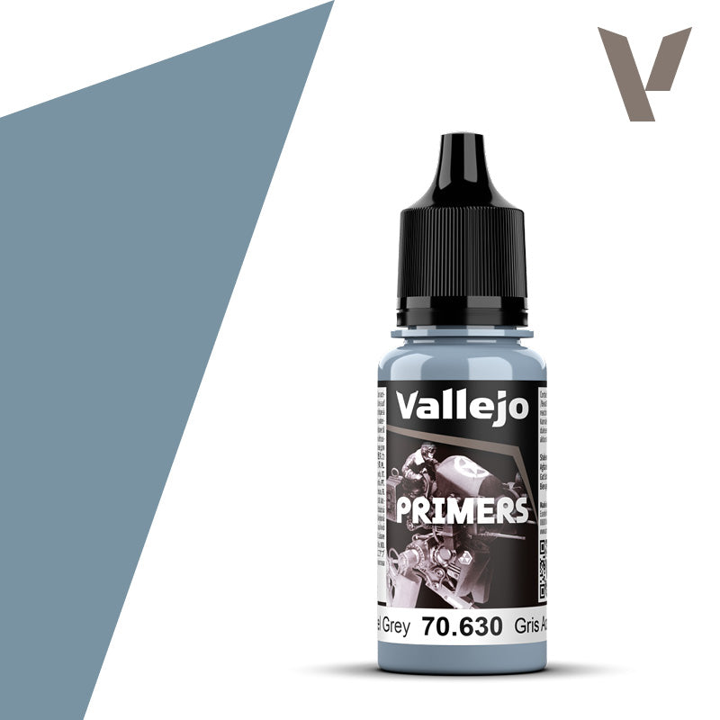 Vallejo Primer Steel Grey (18ml)