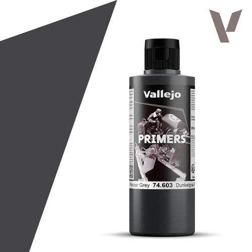 Vallejo Primer German Panzer Grey (RAL 7021) (200ml)