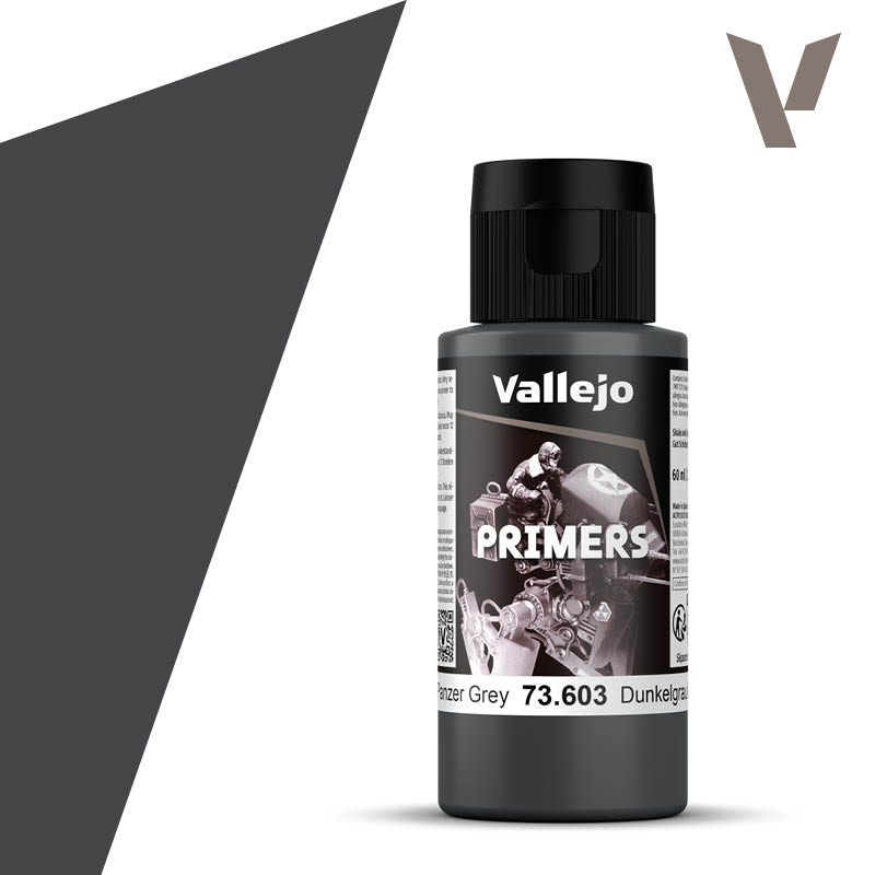 Vallejo Primer German Panzer Grey (RAL 7021) (60ml)
