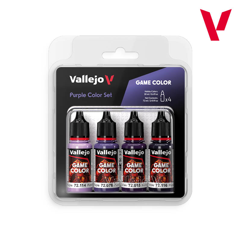 Vallejo Game Color Purple Colours Set
