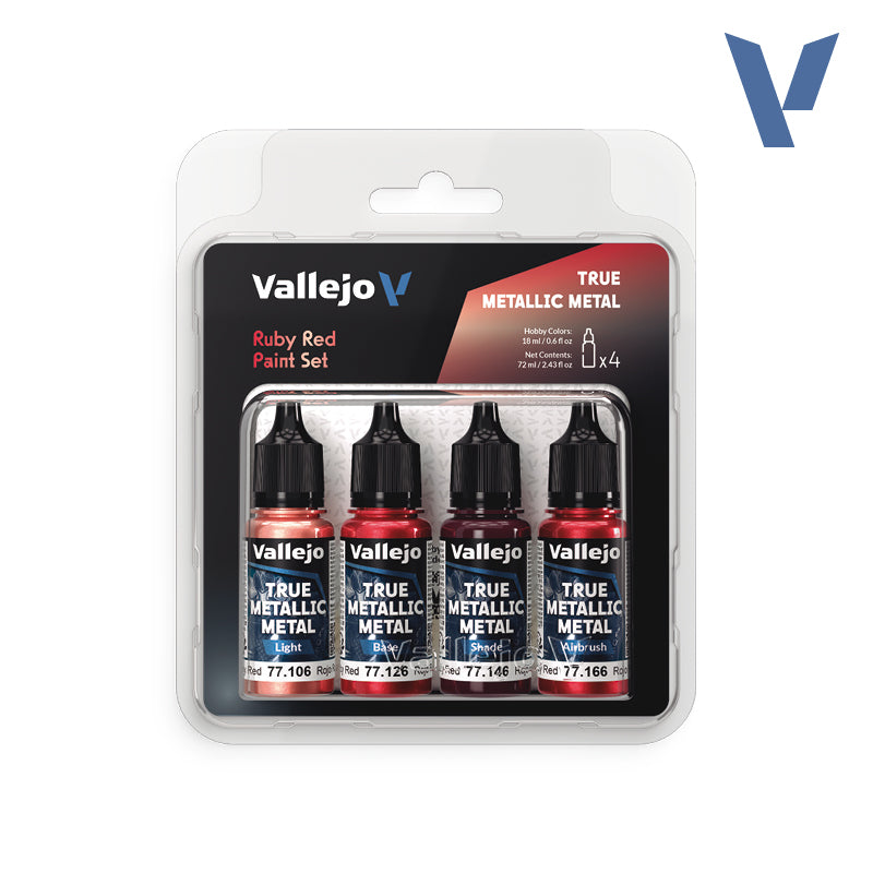 Vallejo TMM Ruby Red Set