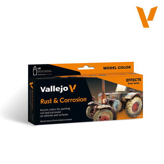 Vallejo Model Color Rust and Corrosion Set
