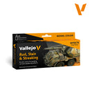 Vallejo Model Color Rust, Stains and Streaking Set