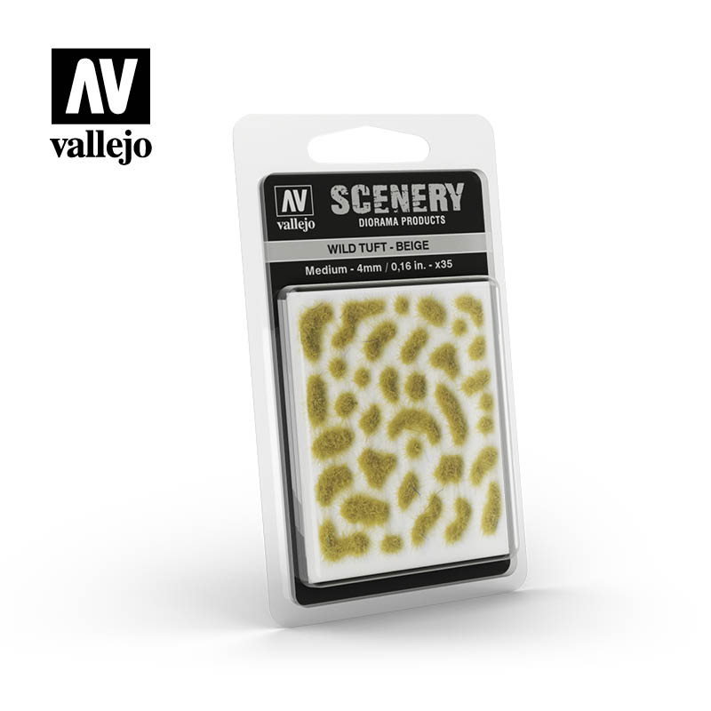 Vallejo Wild Tuft - Beige (4mm)