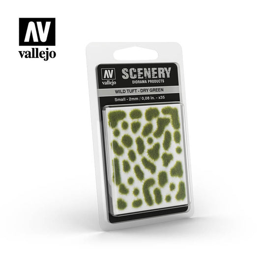 Vallejo Wild Tuft - Dry Green (2mm)