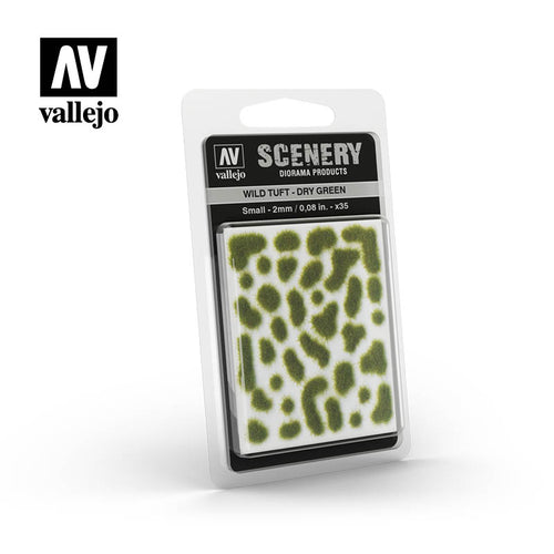 Vallejo Wild Tuft - Dry Green (2mm)