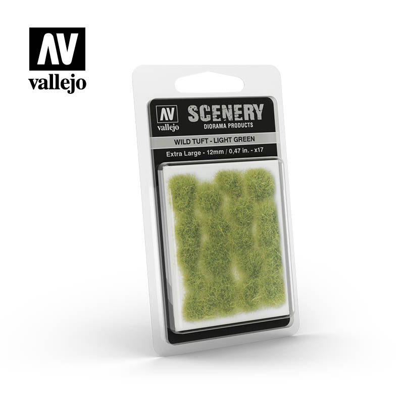 Vallejo Wild Tuft - Light Green (12mm)