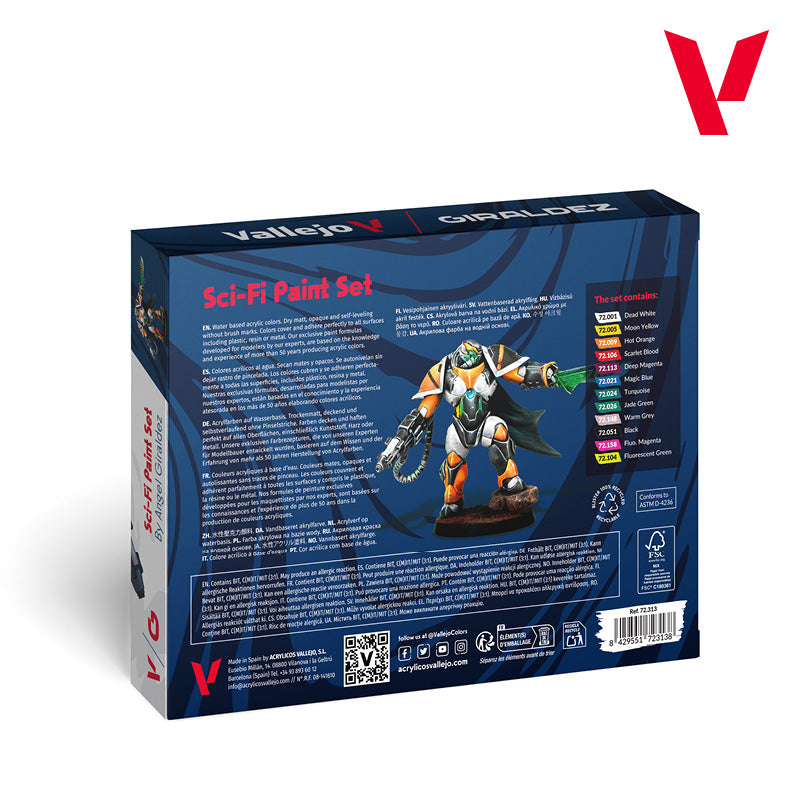 Vallejo Game Color Sci-Fi Set
