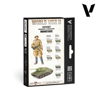 Vallejo Model Color WWII Soviet Armour and Infantry Set