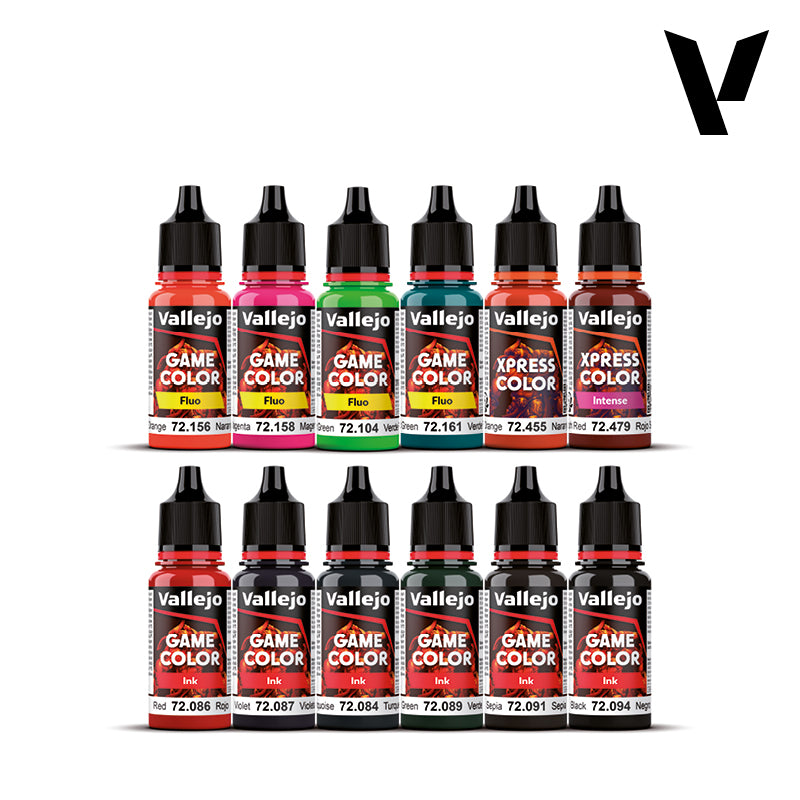Vallejo Game Color Special FX Paint Set