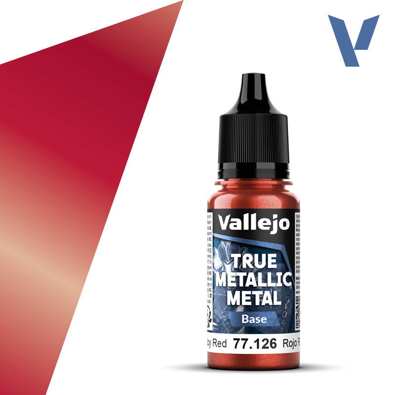 Vallejo TMM Base Ruby Red