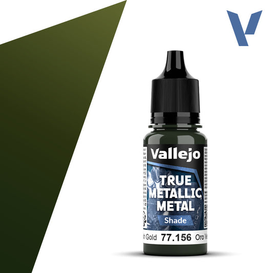 Vallejo TMM Shade Greenish Gold