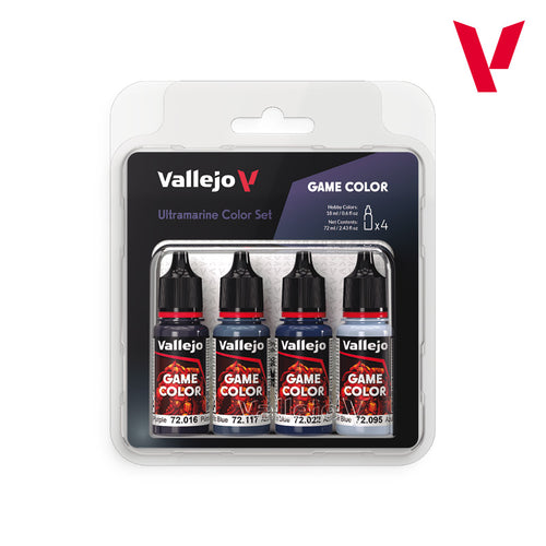 Vallejo Game Color Ultramarine Colours Set