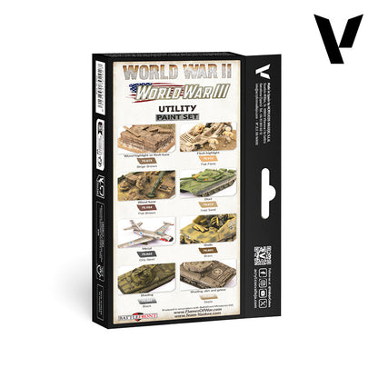Vallejo Model Color Utility Paint Set