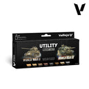 Vallejo Model Color Utility Paint Set