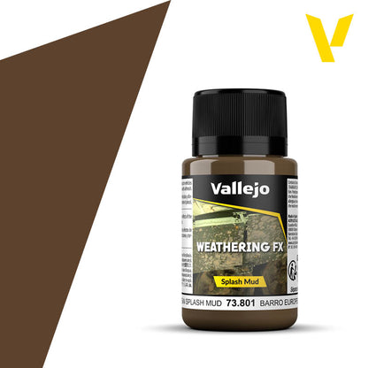 Vallejo Weathering FX European Splash Mud