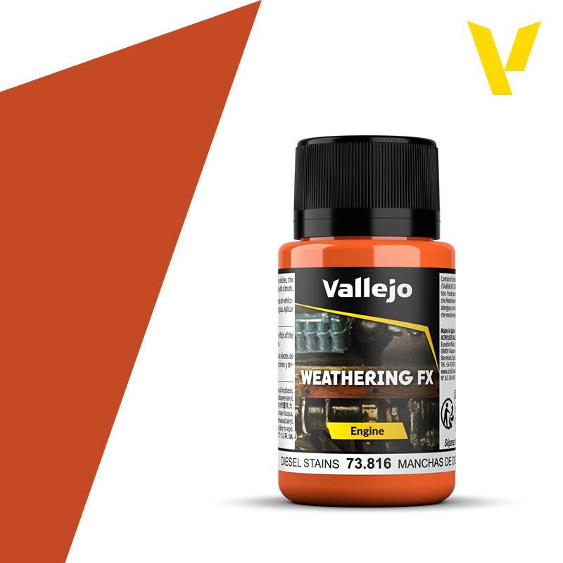 Vallejo Weathering FX Diesel Stain