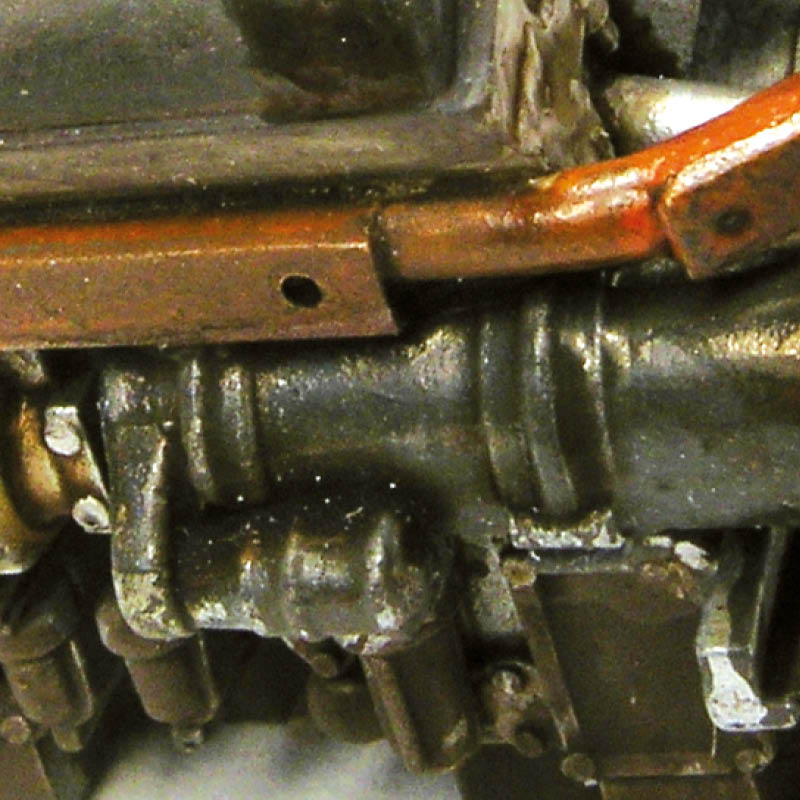 Vallejo Weathering FX Brown Engine Soot