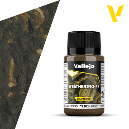Vallejo Weathering FX Mud and Grass Effect