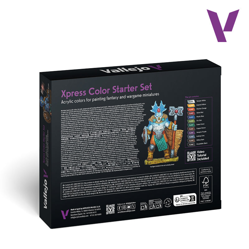 Vallejo Xpress Color Starter Set