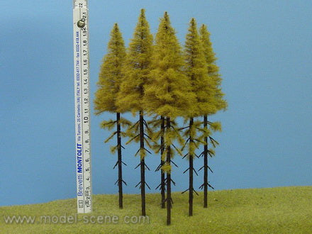 Model Scene - MK204 - Larch Trees with Trunks in Autumn (180-220mm)