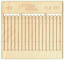 Model Scene - PL3-001 - Tall Decorative Wooden Fence I