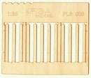 Model Scene - PL3-005 - Tall Gapped Wooden Picket Fence