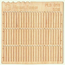 Model Scene - PL3-018 - Tall Short Wooden Picket Fence