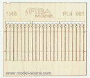 Model Scene - PL4-001 - Medium Decorative Wooden Fence I