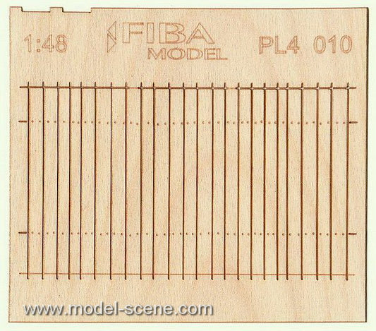 Model Scene - PL4-010 - Medium Long Wooden Fence