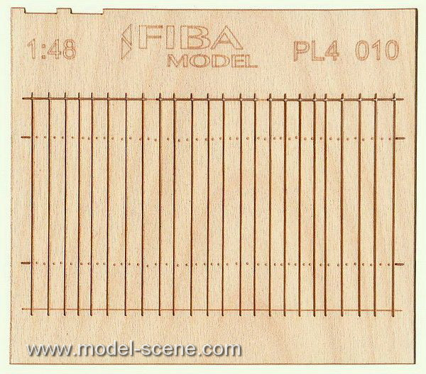 Model Scene - PL4-010 - Medium Long Wooden Fence