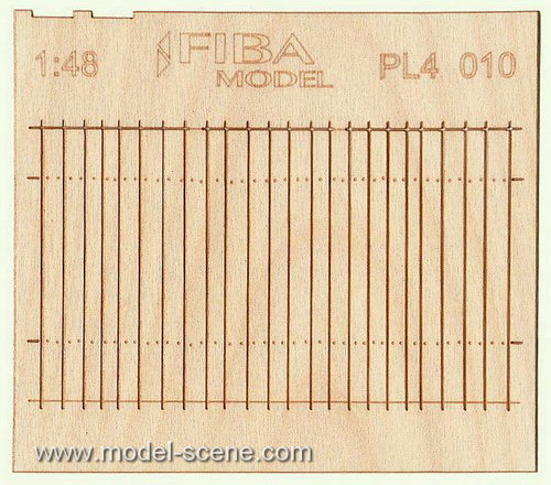 Model Scene - PL4-010 - Medium Long Wooden Fence