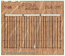 Model Scene - PL4-011 - Medium Damaged Wooden Fence I