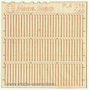 Model Scene - PL4-018 - Medium Short Wooden Picket Fence
