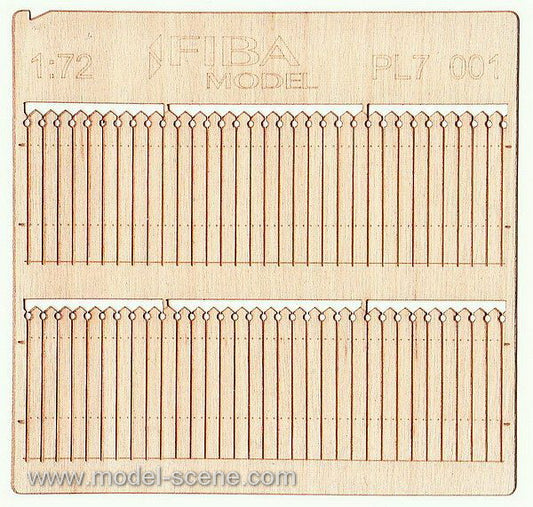 Model Scene - PL7-001 - Decorative Wooden Fence I