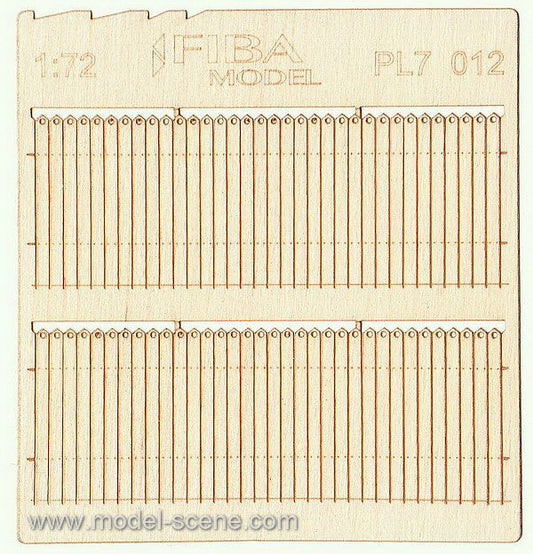 Model Scene - PL7-012 - Decorative Wooden Fence II