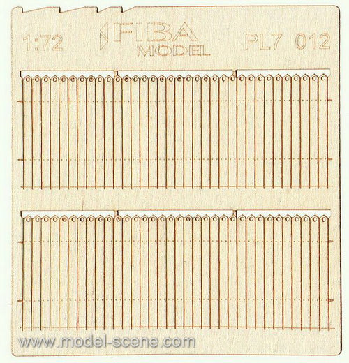 Model Scene - PL7-012 - Decorative Wooden Fence II