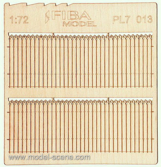 Model Scene - PL7-013 - Decorative Wooden Fence III