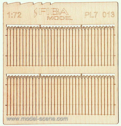 Model Scene - PL7-013 - Decorative Wooden Fence III