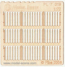 Model Scene - PL7-019 - Gapped Wide Fence Boards