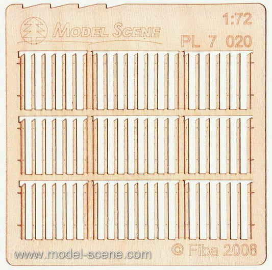 Model Scene - PL7-020 - Gapped Fence Boards