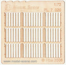 Model Scene - PL7-020 - Gapped Fence Boards