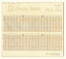 Model Scene - PL8-004 - Small Saw Tooth Wooden Fence
