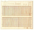 Model Scene - PL8-010 - Small Long Wooden Fence