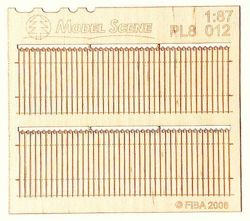 Model Scene - PL8-012 - Small Decorative Wooden Fence II
