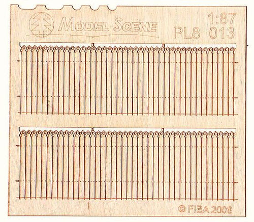 Model Scene - PL8-013 - Small Decorative Wooden Fence III